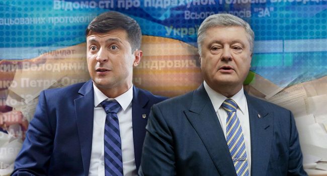 Реакция Петра Порошенко на победу Владимира Зеленского